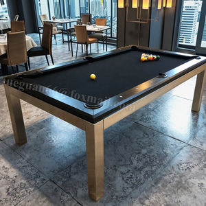 <span class=keywords><strong>Table</strong></span> <span class=keywords><strong>de</strong></span> <span class=keywords><strong>billard</strong></span> <span class=keywords><strong>convertible</strong></span> <span class=keywords><strong>de</strong></span> qualité tournoi <span class=keywords><strong>en</strong></span> acier inoxydable <span class=keywords><strong>de</strong></span> 8 pieds avec conversion <span class=keywords><strong>en</strong></span> <span class=keywords><strong>table</strong></span> <span class=keywords><strong>à</strong></span> <span class=keywords><strong>manger</strong></span> pour un usage domestique - Product Image 5