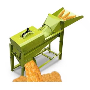 Décortiqueuse de maïs agricole multifonctionnelle à double trémie grande capacité, moteur diesel, en acier, 220V, 1000kg/h, pour petites exploitations - Product Image 5