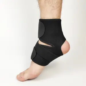 Atmungsaktive Knöchelbandage einstellbar bequem weiche Knöchel Luftguss Dämpfungspange Fußfraktur Stützungsgelenk-Fixationsbandage