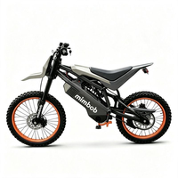 Moto électrique hybride Mimbob personnalisable, vitesse maximale 70 km/h, batterie lithium 60V/27Ah, capacité de charge 120 kg