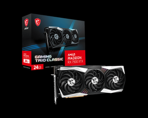 Carte graphique de qualité supérieure Radeon 7900 XTX GAMING TRIO CLASSIC 24G Kw Trio - Product Image 1