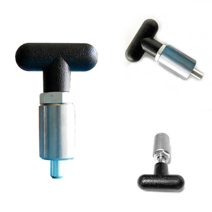 Pull Pin - T-Handle - Durable Steel Barrel with Lockout