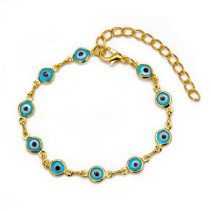 RQ-collar Vintage turco con colgante de ojo malvado para mujer, Gargantilla Monocular estilo Hip Hop Steampunk para pupila, joyería gótica - Product Image 2
