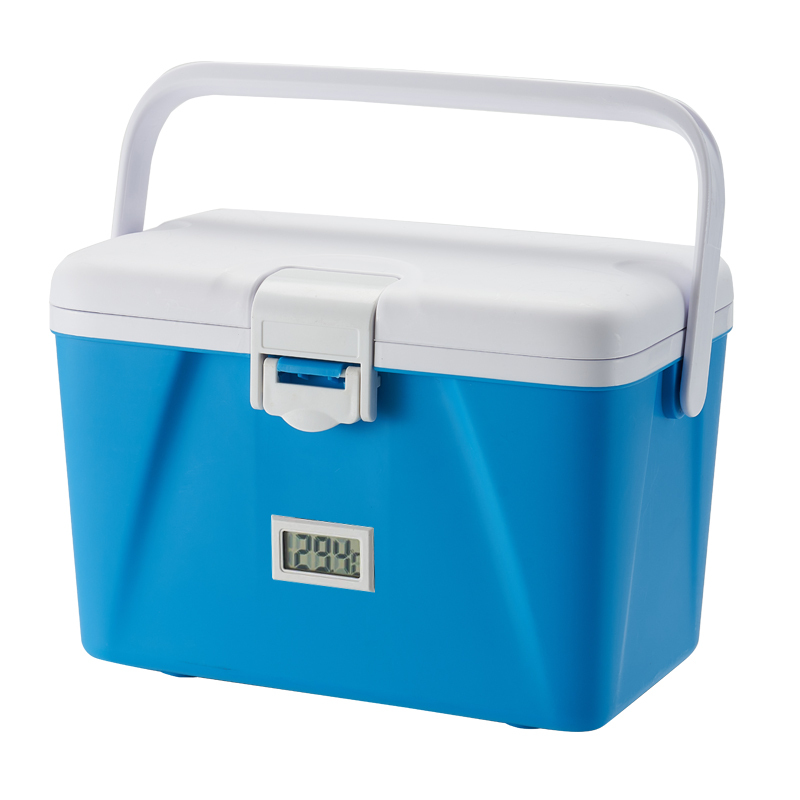 Mousse PU 2,6 L bleue avec affichage de la température (sans batterie)