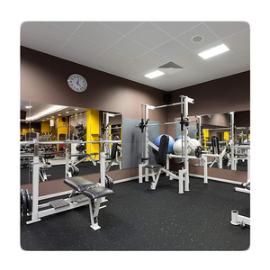 Suelo Deportivo de Goma Antideslizante e Impermeable, con Sistema de Enclavamiento, Reemplazo de Plástico, para Gimnasio, con Diseño Europeo - Product Image 6
