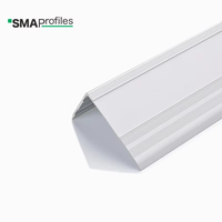 Profilé d'angle décoratif moderne en alliage d'aluminium en forme de L pour escalier mural, antidérapant et durable, pour carrelage céramique