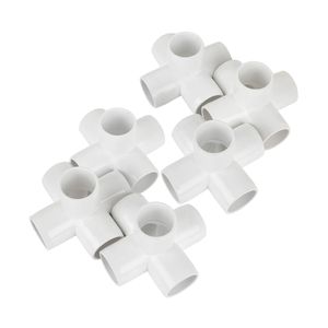 Alto Flexible DN75X75X75 110X50X50 110X110X110 Reductor tridimensional Ajuste igual Conector de PVC de 4 vías