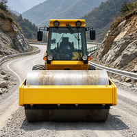 Compacteur routier de 12 tonnes, machine de compactage de sol haute efficacité pour la construction, prix de vente