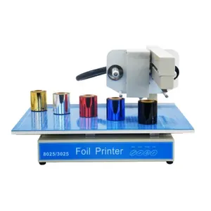 Personalized desktop paper leather digital hand operated manual hot foil stamping machine