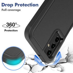 Étui de protection pour téléphone portable 2 en 1 double couche anti-chute pour <span class=keywords><strong>Samsung</strong></span> Galaxy A04 04E 04S 4G A14 24 34 54 5G - Product Image 4