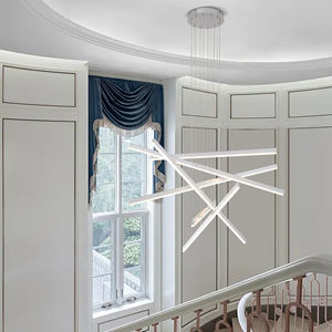 Lamp Chandelier Ceiling Lamp Luxury Living Room Dining Room Modern Creative Villa Duplex Chandelier - Product Image 2