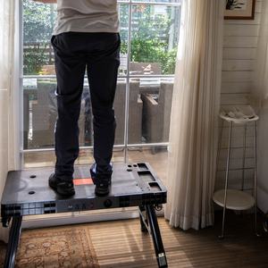 Yvertak — établi de travail Portable et pliable, 5 en 1, plan de travail avec <span class=keywords><strong>scie</strong></span>, pour Garage, extérieur et intérieur - Product Image 6