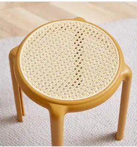 Chaise de salle à manger en plastique de Style nordique