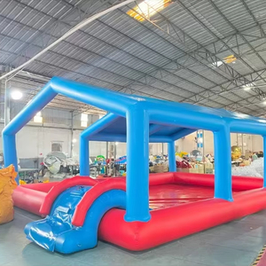 Kích thước tùy chỉnh hồ bơi nước <span class=keywords><strong>Inflatable</strong></span> với Lều công viên nước sản phẩm trên bán - Product Image 1