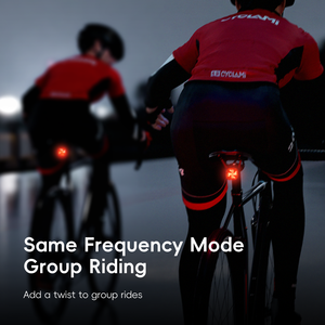 Đèn hậu thông minh điều khiển từ xa CYCLAMI CY180 cho xe đạp, loại C, chống nước, nhiều hình ảnh cảnh báo - Product Image 6