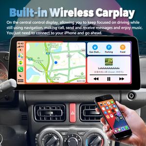 Radio con Pantalla de 12.3 Pulgadas, Reproductor de Video para Auto con Android 15, Estéreo para Suzuki Jimny 2019 2020, GPS, Multimedia, Carplay, Unidad Principal - Product Image 2