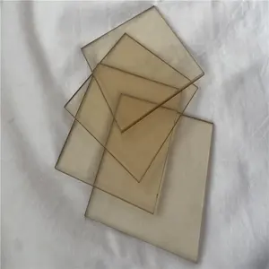 Heat Resistant Pyroceram Vitro Ceramic Glass Sheet For Fireplace Door