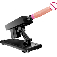 Máquina Sexual Inteligente Automática Ajustable de Alta Calidad para Adultos, Vibrador con Forma de Dildo, Pistola de Vibración, Masajeador Vibrador, Resistente al Agua IPX6