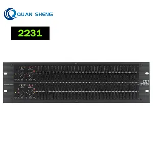 DBX 2231 kênh đôi 31 ban nhạc DJ thiết bị phản hồi Chuyên NghiệP Bộ cân bằng đồ họa 2231 Bộ cân bằng âm thanh