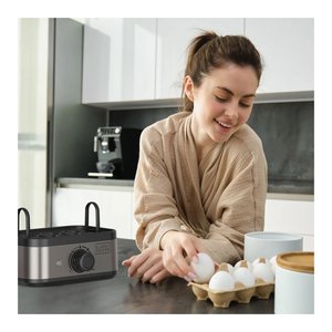 Cuoci 6 uova BXKS4800E Inox y Negro 400W - Product Image 5