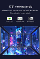 Pantalla LCD OLED 4K de 16 Pulgadas para Exteriores, Personalizada, Montada en Pared, Resistente al Agua IP65, con Pantalla Táctil, Interfaz Tipo C, Frecuencia de Actualización de 240 Hz