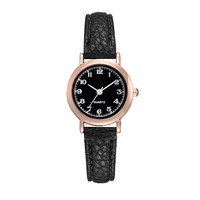 Montre à quartz en alliage, style coréen, simple et mignonne, pour étudiantes, avec petit cadran artistique rétro, très vendue à l'international