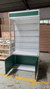 Nhà Thuốc Đứng Trưng Bày Với Đèn Led Và Khóa - Product Image 6