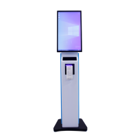 Kiosque terminal d'enquête Rfid pour paiement automatique de caisse de 32 pouces pour magasin de détail sans pilote