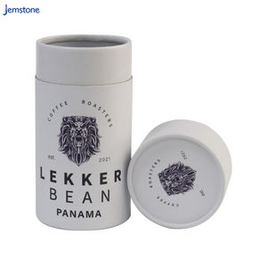 Conteneur cylindrique en carton kraft personnalisé, recyclable, de qualité alimentaire, pour café en grains, thé en vrac, capsules, poudre de protéines - Product Image 5