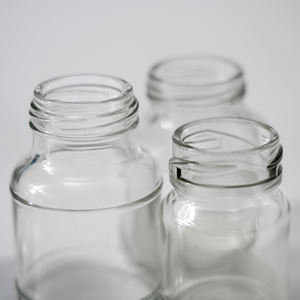 Toptan şeffaf şeffaf cüce yuvarlak şekil kuşlar yuva gıda cam şişe kavanoz - Product Image 5