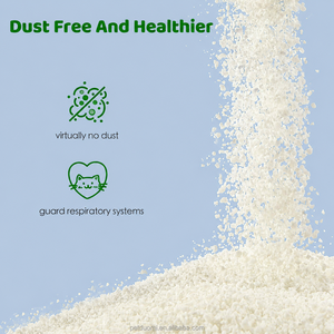 Premium Cassava Cat Litter Strong Clumping Odor Control Lightweight Cat <b>Sand</b> Factory Direct Supply - Product Image 3
