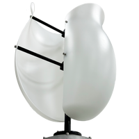 Usage domestique nouvelle couleur tulipe éolienne usage domestique 500w 12/24/48v moulin à vent puissance axe Vertical éolienne générateur