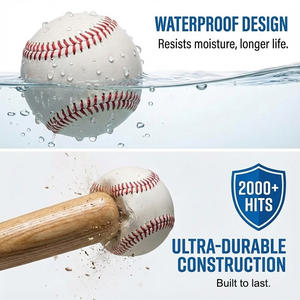 Palline da Baseball Professionali Personalizzate con Logo, Vendita all'Ingrosso OEM/ODM, Alta Qualità per Allenamento e Partite, in Pelle, PVC, PU - Product Image 3