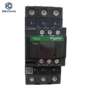 Contactor Electromagnético LC1D40AF7 LC1D40AP7 LC1D40AU7 con Protección Térmica de Sobrecarga para Electrodomésticos y Equipos HVAC - Product Image 1