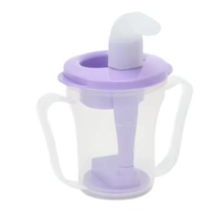 Rice Husk Material Baby Straw Cup Environmentally Friendly And Non-Toxic Sippy Cups With Handle - Product Image 1