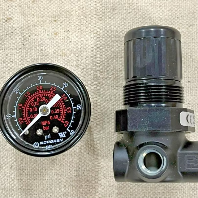 Plc Imi R07-200-rsuitable Fora Regulator W/ Gauge 1/4" Npt 5-50 Psig Relieving Factory Direct
