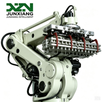 Machine de palettisation automatique à 4 axes pour sacs de riz, de ciment et de nourriture (10 kg-50 kg) - Manipulateur robotique personnalisable pour la manutention de cartons/boîtes