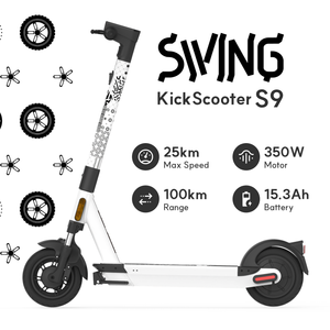 Utilisé pour Ninebot 100kg Scooter à deux roues avec 10 \ "Pneus étanches pour Bluetooth 25 km/h Vitesse 350w Moteur Puissance Capteur Intelligent - Product Image 3
