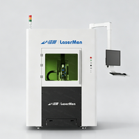Petite machine de découpe laser à fibre, découpeuse CNC de bureau pour métal, acier au carbone, acier inoxydable, contrôle intelligent, personnalisable