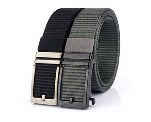 Хит продаж, 1,5 дюймов, нейлоновый ремень с храповым механизмом для гольфа, рабочие ремни с автоматической пряжкой высокого качества, тканевые ремни - Product Image 1