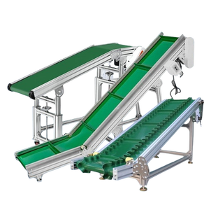 산업 제조업체 스테인레스 스틸 모바일 공급 업체 전동 PU 정전기 방지 조정 속도 새로운 장난감 플라스틱 컨베이어 - Product Image 6