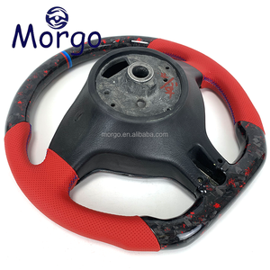 Accesorios interiores para <span class=keywords><strong>BMW</strong></span> Volante de diseño de estilo de coche de carreras de fibra de carbono forjado personalizado para <span class=keywords><strong>BMW</strong></span> E46 <span class=keywords><strong>E36</strong></span> <span class=keywords><strong>330CI</strong></span> 325I - Product Image 6