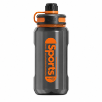 Bouteille d'eau sport 1,6L 2L 54oz 68oz, avec couvercle à vis anti-fuite et poignée, gourde de sport en PC avec paille détachable, vente en gros OEM/ODM