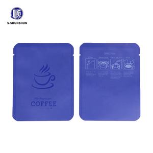 Kunden spezifischer Großhandel recycelbar 3 Side Seal Kaffee beutel Verpackung Pulver beutel Für Kaffee verpackungen - Product Image 5