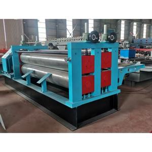 Huatong golfplaten- en dakpanvormmachine 5,5 kW motor Delta PLC voor stalen dakpannen (0,3-0,8 mm rolhoogte) - Product Image 1