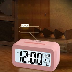 SY274 Smart Loud Alert <b>Digital</b> Desktop Alarm <b>Clock</b> for Bedside Home Decorative Living Room Student School - Product Image 3