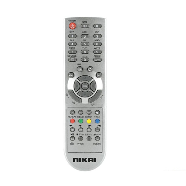 Factory Supply New Arrival Nikai Remote Control for LED LCD Smart TV Replacement Remote Control OEM Custom Nikai Wholesale