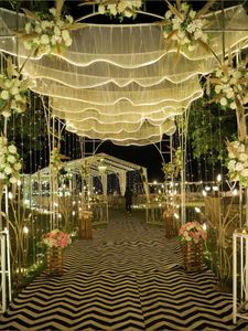 Décoration Lumineuse LED Suspendue <span class=keywords><strong>pour</strong></span> Rideaux, Éclairage de Plafond Extérieur, Décoration de Mariage, Illumination <span class=keywords><strong>pour</strong></span> Fêtes - Product Image 2
