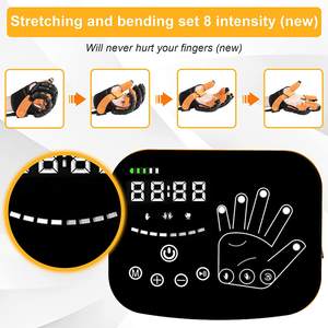 Sarung tangan elektrik cerdas, peralatan latihan pasien, sarung tangan Orthosis jari Hemiplegia, sarung tangan rehabilitasi Stroke untuk orang tua, bersertifikat CE - Product Image 3