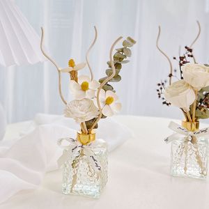 Diffuseurs de parfum d'intérieur de luxe à fleurs séchées, ensembles de diffuseurs à bâtonnets, décoration, purificateur d'air, aromathérapie, diffuseurs d'arômes longue durée - Product Image 3